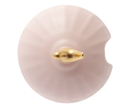 Açucareiro Colibri com Colher e Tampa Rosa | Westwing