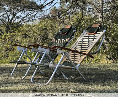 Espreguiçadeira Uv T11 Musgo | WestwingNow