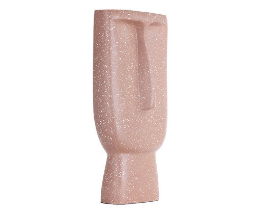 Vaso Face Quadrado Terracota Suave, Terracota | WestwingNow