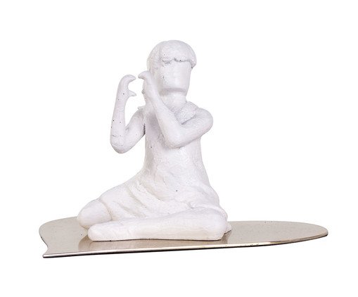 Adorno Brincando com Coracao, Branco | WestwingNow