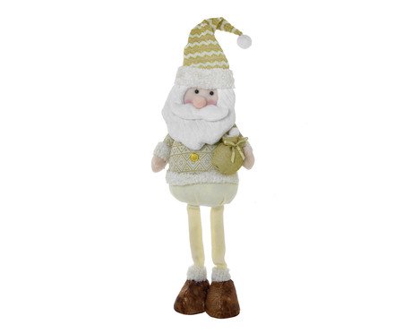 Adorno Papai Noel Dourado e Branco III | Westwing