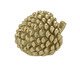 Adorno Noz Texture Dourado, Amarelo | WestwingNow