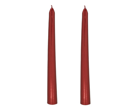 Jogo de Velas Vermelho