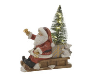 Adorno Papai Noel com Luz Branco e Verde I | WestwingNow