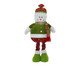 Boneco de Neve Vermelho e Verde e Branco ll, Vermelho | WestwingNow