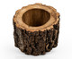 Cachepot Tronco de Árvore Baixo, wood pattern | WestwingNow