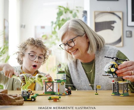 Lego Fuga de Dinossauro T. Rex | WestwingNow