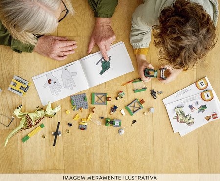 Lego Fuga de Dinossauro T. Rex | WestwingNow