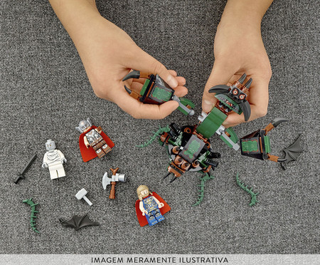 Lego Ataque em Nova Asgard | WestwingNow