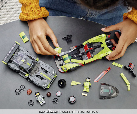 Lego Aston Martin Valkyrie Amr Pro e Aston Martin Vantage Gt3 | WestwingNow