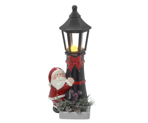 Papai Noel Decorativo com Luz Vermelho, red | WestwingNow