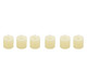 Jogo de 6 Velas Cilíndricas Miller Marfim - Bege, Marfim | WestwingNow
