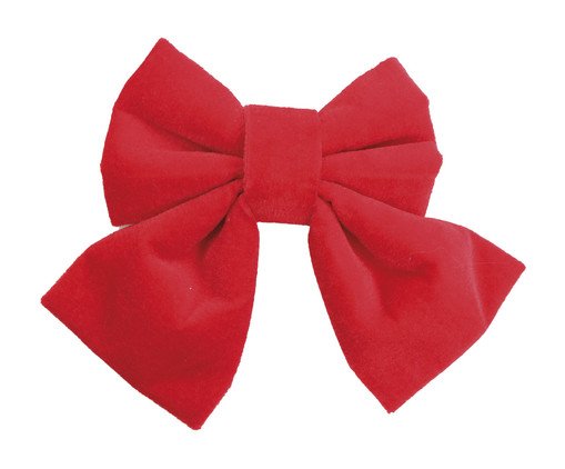 Enfeite em Veludo Laço, Vermelho | WestwingNow