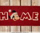 Capacho Home Mickey Disney, Vermelho | WestwingNow