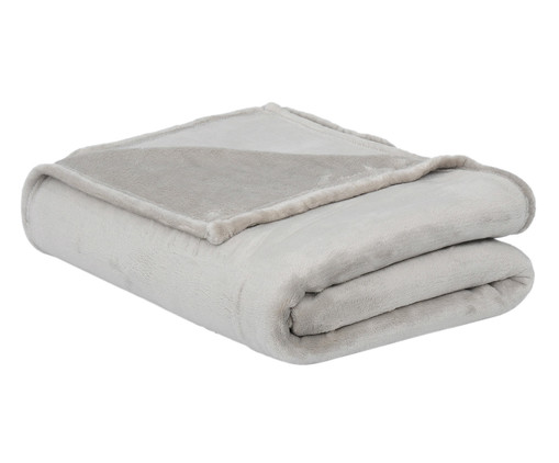Cobertor Sweet Dream Prateado 300G/M² - Cinza, Prateado | WestwingNow