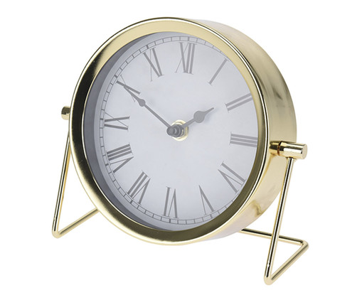 Relógio de Mesa Gold Shorty, DOURADO | WestwingNow
