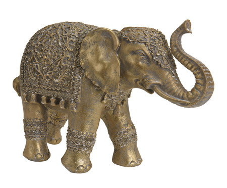 Adorno Elefante Indiano Up Dourado
