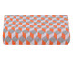 Manta em Tricô Geométrica Cube - Laranja e Cinza, Laranja | WestwingNow