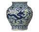 Vaso Chinese Paper Marie, AZUL | WestwingNow