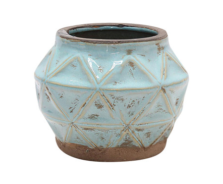 Cachepot Cerâmica Luna - Branco