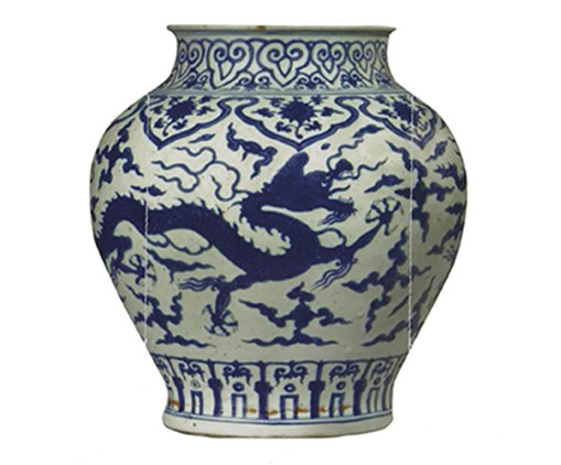 Vaso Chinese Paper Marie, AZUL | WestwingNow