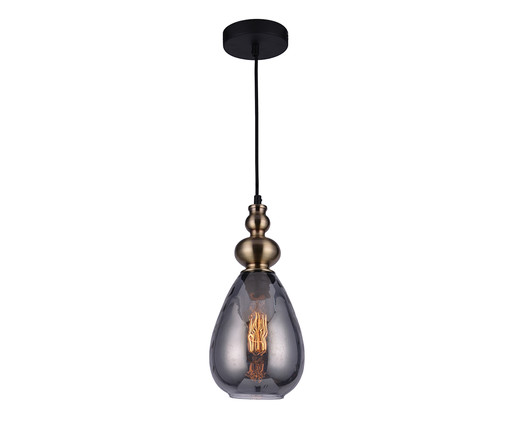 Pendente Than Fume Bivolt, Bronze | WestwingNow