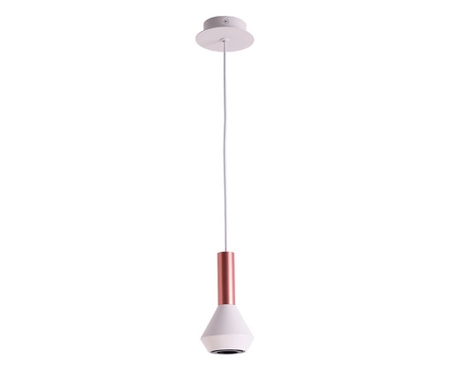 Pendente Pitoco Rosé Gold White I, Colorido | WestwingNow