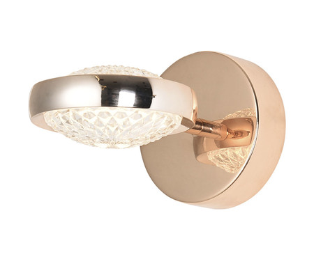 Arandela Led Beep Dourado Bivolt | Westwing