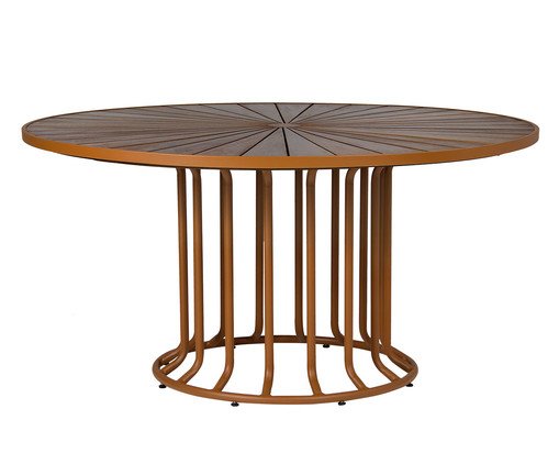Mesa Redonda Candeeiro Terracota, Terracota | WestwingNow