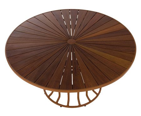 Mesa Redonda Candeeiro Terracota | Westwing