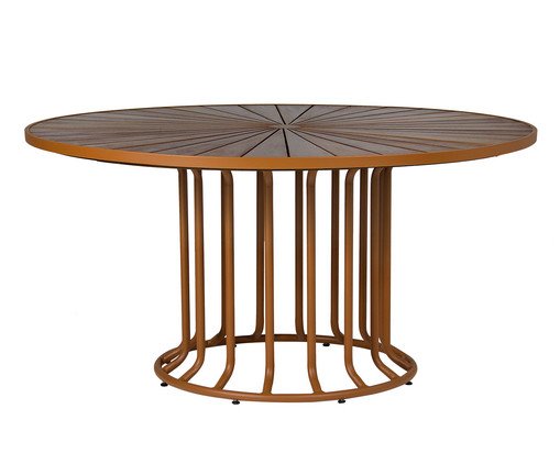Mesa Redonda Candeeiro Terracota, Terracota | WestwingNow