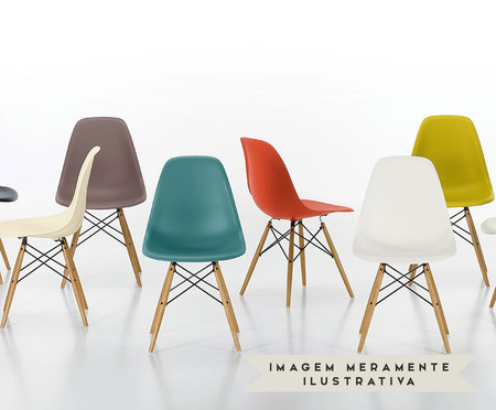 Cadeira Eames Wood Azul | WestwingNow