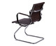 Cadeira Fixa Office Eames Esteirinha Marrom Escuro, Marrom | WestwingNow