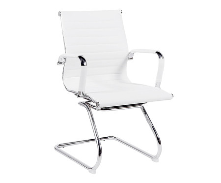 Cadeira Fixa Office Eames Esteirinha Branca | WestwingNow