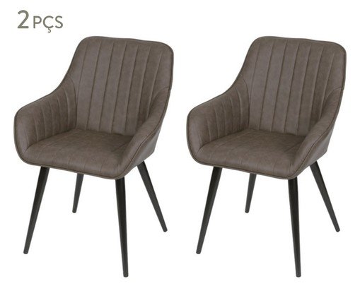 Jogo de Poltronas Café, Marrom | WestwingNow