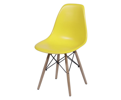 Jogo de Cadeiras Amarelo, Amarelo | WestwingNow