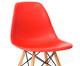 Cadeira Paris Wood Vermelha, Vermelho | WestwingNow