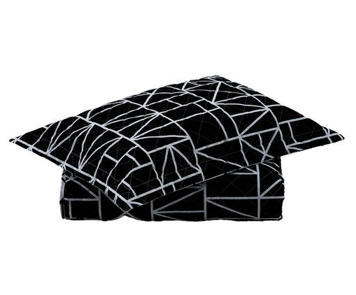 Jogo de Cobre-Leito Grafith - 150 Fios, Preto | WestwingNow