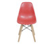 Jogo de Cadeiras Infatil Vermelha com Base, Vermelho | WestwingNow