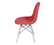 Jogo de Cadeiras Botones com Base Vermelha, Vermelho | WestwingNow