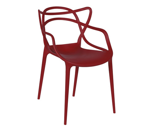 Jogo de Cadeiras Vermelha lll, Vermelho | WestwingNow