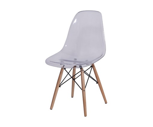 Cadeira Eames Clear, Multicolor | WestwingNow