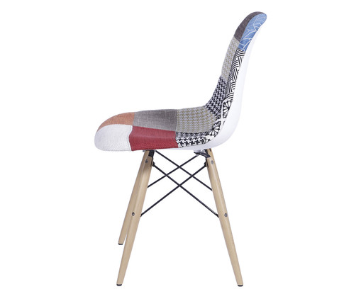 Jogo de Cadeiras com Tecido Mix de, Multicolor | WestwingNow