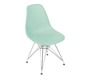 Jogo de Cadeiras Tiffany com Base em Metal | WestwingNow