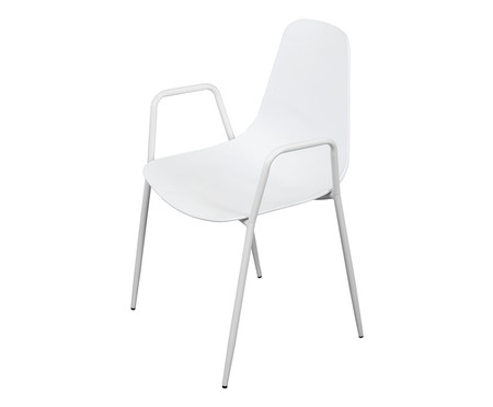 Cadeira Branca com Braços | WestwingNow