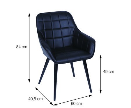 Cadeira Dana com Braço Caramelo | Westwing