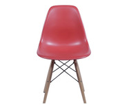 Jogo de Cadeiras Vermelha com Base l | WestwingNow