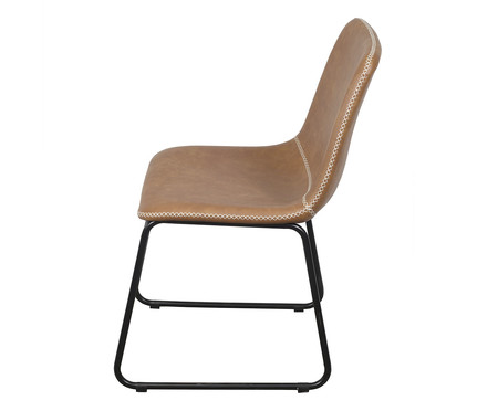 Cadeira Revestida Caramelo | WestwingNow