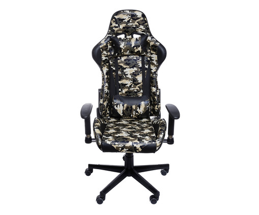 Cadeira com Rodízios Army Camuflada, Multicolor | WestwingNow
