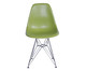 Jogo de Cadeiras Verde Cromada, Verde | WestwingNow